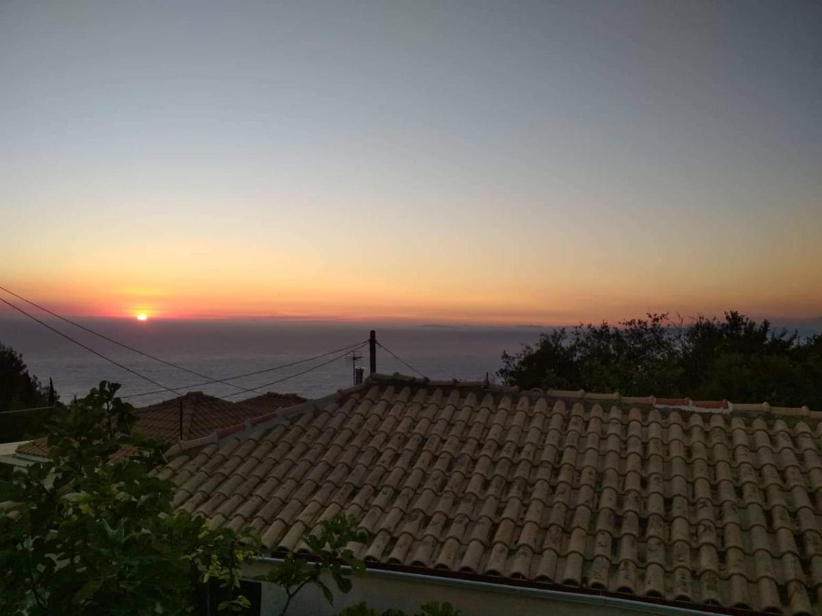 Lefkada Sunset House Villa Kalamítsi Exteriör bild