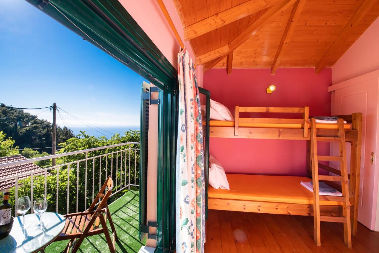 Lefkada Sunset House Villa Kalamítsi Exteriör bild